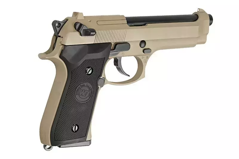 Replica van het M92 pistool - bruin