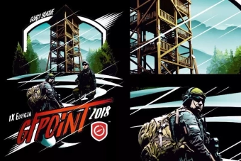 Sběratelské tričko GFPOINT 2018 - velikost M