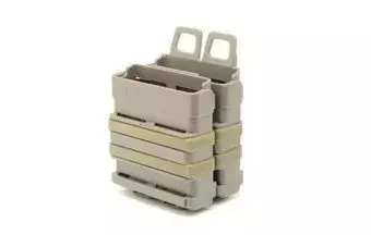 Juego de 2 fundas FAST para cargadores 7,62 - bronceado