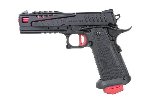 Pistolet ASG ICS Hi-Capa Carnotaurus Dual Power (z magazynkiem na CO2)