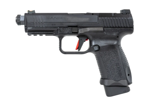 Cybergun x SAI Canik TP9 Elite Combat Groen Gas ASG Pistool Zwart