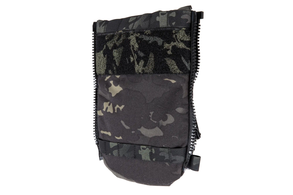 Back panel for hydration cartridge Wosport MC Black