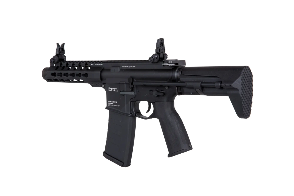 KWA VM4 RONIN 6 PDW S-AEG 2.5 Assault Rifle Airsoft Gun 2.5 Black