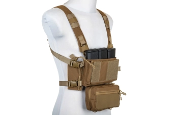 Chaleco Specna Arms Tactical Adaptive V2 Tan Chest Rig