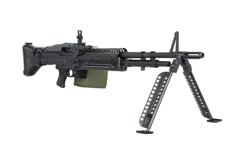 Mitrailleuse airsoft A&amp;K M60N (version acier) (SORTIE)