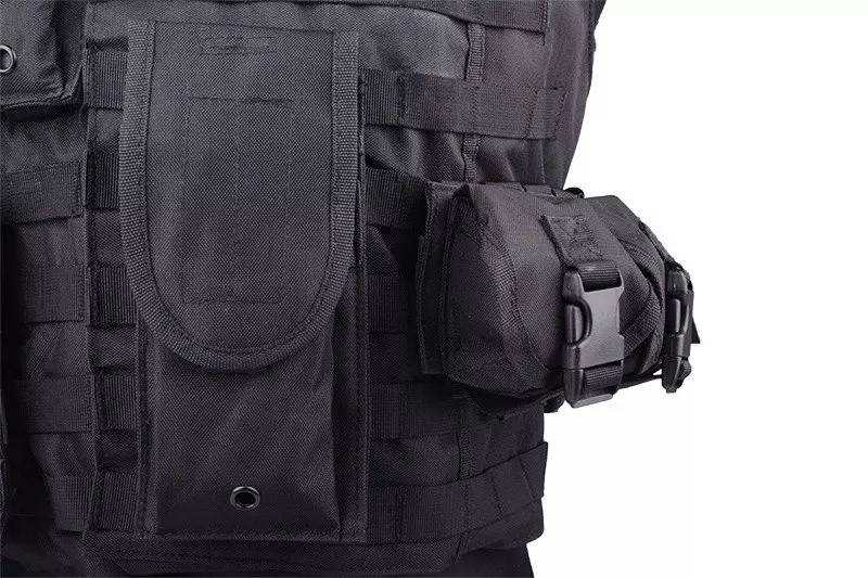 Gilet tactique de type IBA- noir  