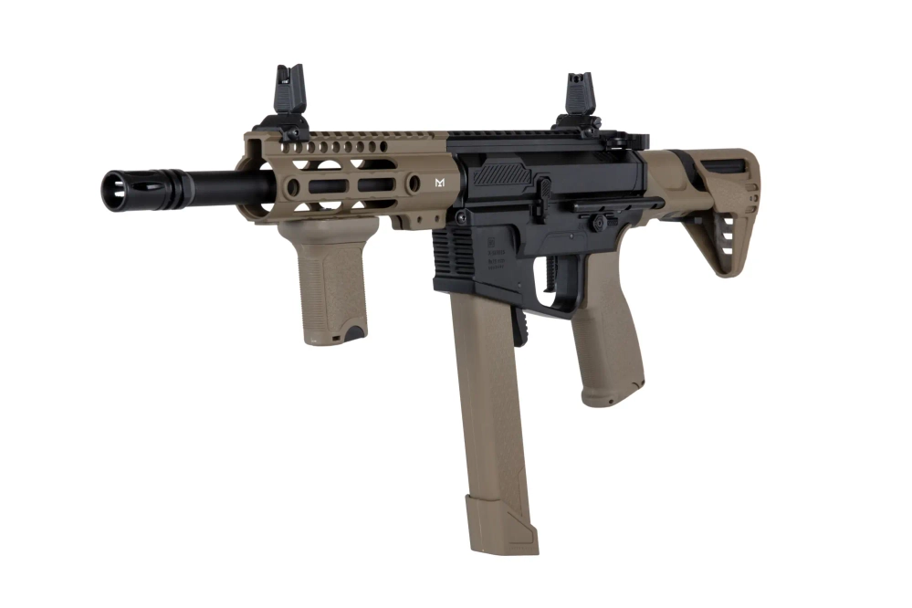 Replika pistoletu maszynowego Specna Arms SA-X01 EDGE 2.0™GATE ASTER HIGH SPEED Half-Tan
