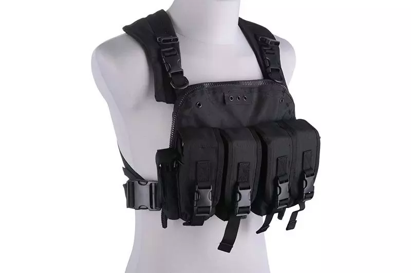 Commander Chest Rig Tactical Vest - black