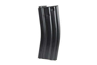 Mid-cap 120-kogels magazijn voor M4 / M16 replica's - zwart