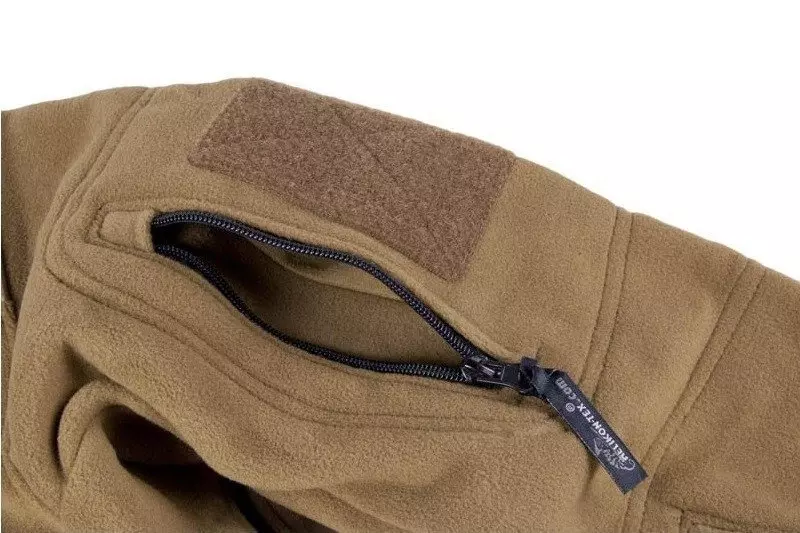 Sweat-shirt en polaire Liberty - vert olive / noir