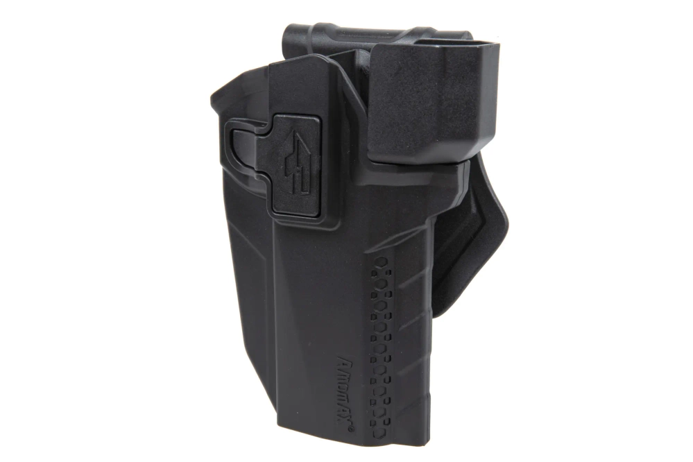 Holster Amomax pour réplique de type 1911 avec optique (droitier) Noir