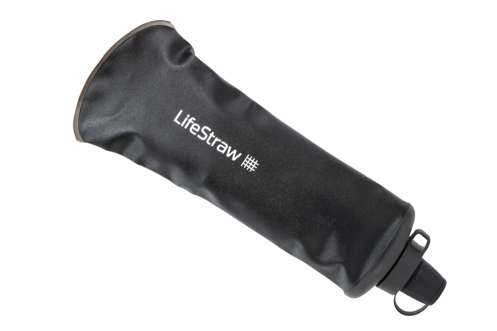 Botella con filtro LifeStraw Peak Squeeze Bottle 1000ml Gris