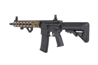Airsoftová puška Specna Arms Daniel Defense® RIS III 12,5'' SA-P28 Prime™ Aster II ETU s bezkomutátorovým motorem Chaos Bronze