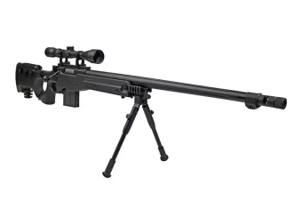 Fusil airsoft fusil de sniper MB4403D - avec lunette et bipode