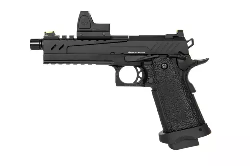 Airsoft pistole Hi-capa 5.1 Split Slide - černý (s zaměřovačBDS)