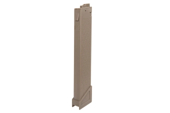 Chargeur Hi-Cap 250 balles pour répliquess SA- X 9mm Duo-system Tan