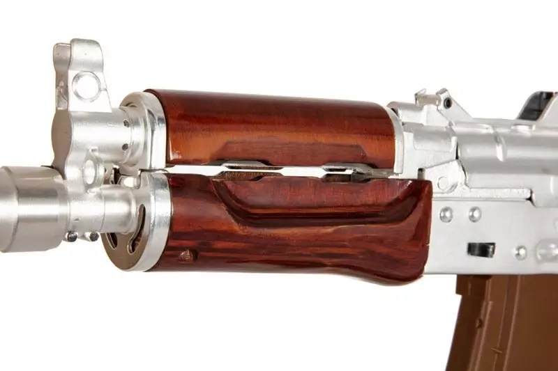 Réplique de fusil d'assaut ELS-74UN "Silver Brother" Vintage Custom