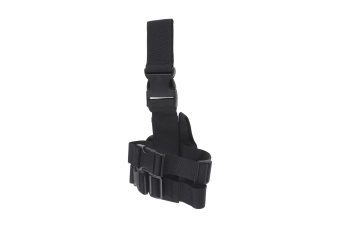 Holster pochette de cuisse avec pochette pour chargeur - noir