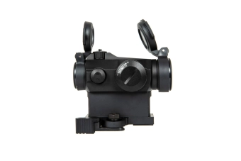 TR02 Red Dot Sight Replica with riser QD mount - black