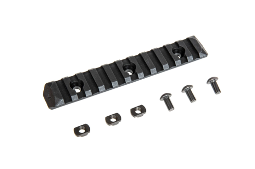 Szyna ERS™ M-LOK 11 slotów - czarna