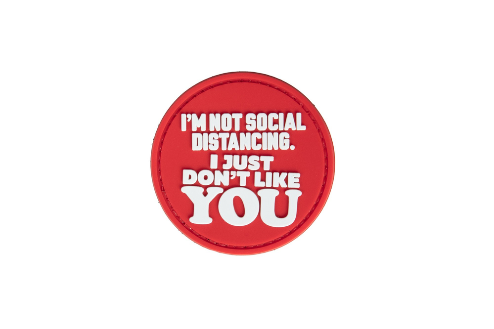 3D Just Don’t Like YOU Patch - Red
