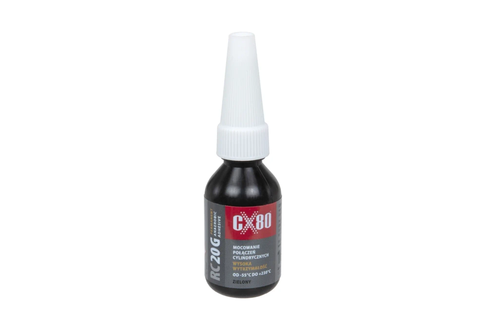 Cola anaeróbica CX80 RC20G para rodamientos y anillos 10ml