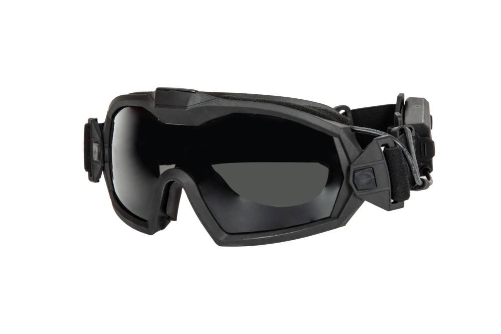 Tactical Goggles with Fan - Black
