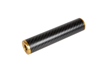 Carbon Silencer 30x150mm - Gold