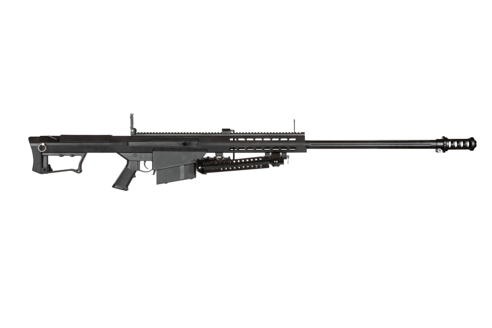 Replika karabinu Barrett® M107-S z dwójnogiem - Czarna
