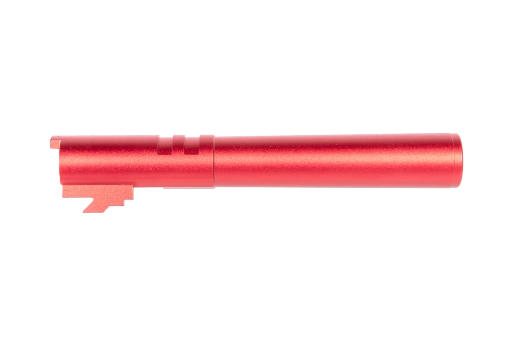 Aluminium 5KU buitenloop voor TM Hi-Capa 5.1 replica's Rood