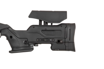 Fusil de airsoft rifle de francotirador AAC T10-S - negro