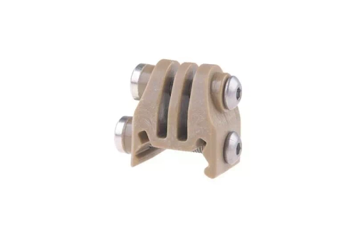 Montaż kamer sportowych na szynę RIS 22mm - tan