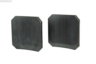 Dummy Side SAPI Plates (2pcs) - Black