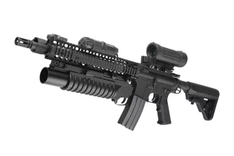 Réplique de fusil d'assaut ELAR SOPMODII  (Elite Version) - Noir