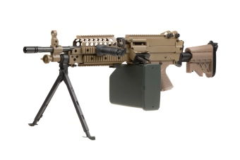 Replika karabinu maszynowego H.M.G. MK46 - tan