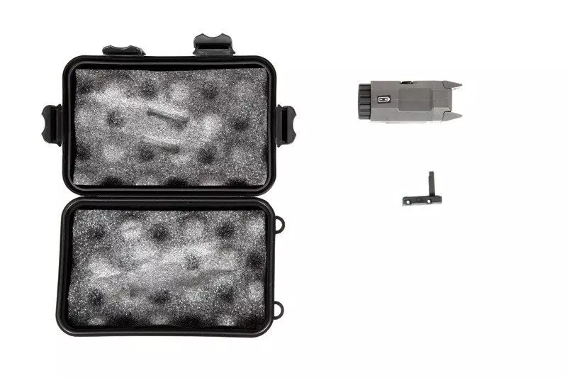 Svítilna tactical T100 - šedá / černá