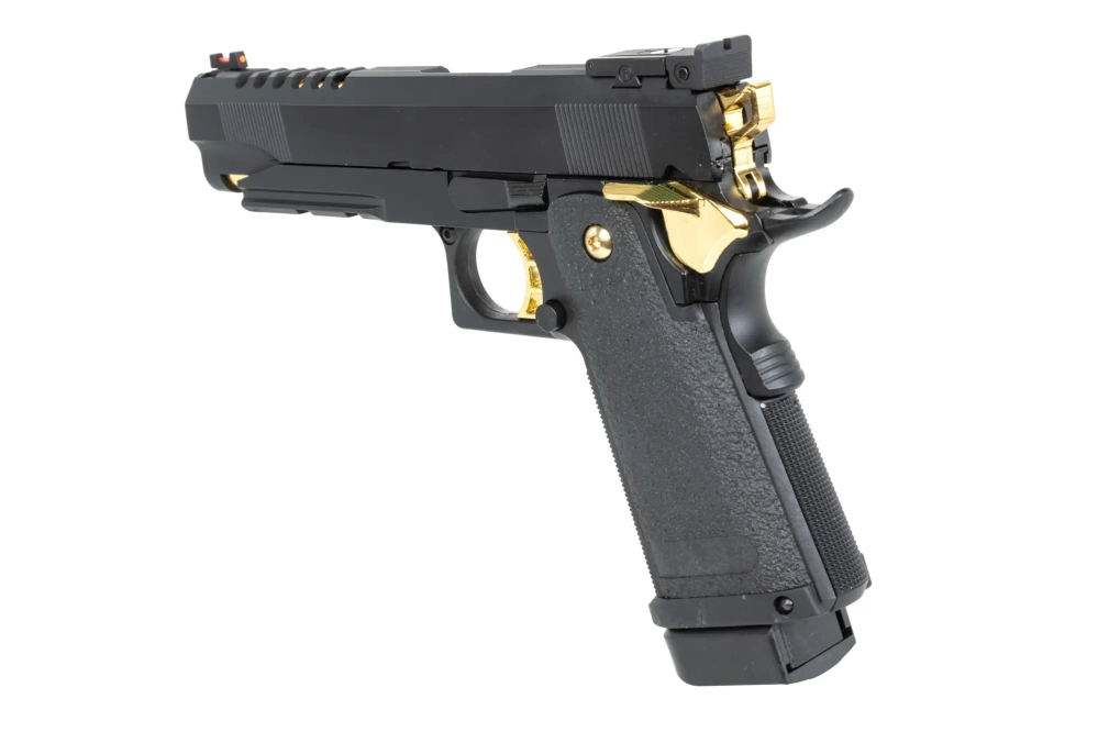 Pistola East Crane EC-2104 airsoft Negra y dorada