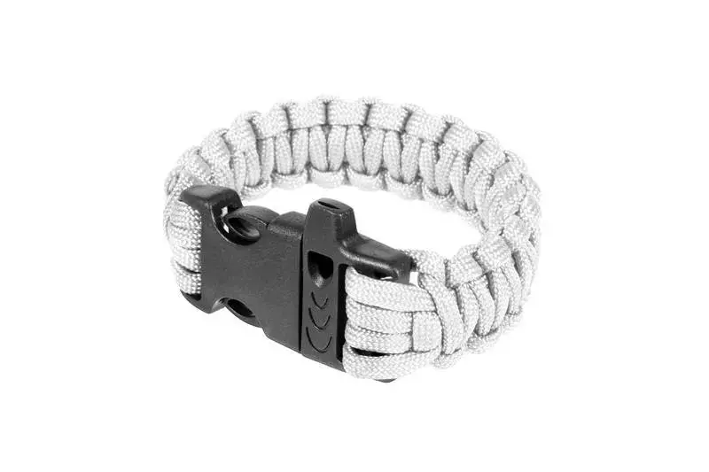 Pulsera de supervivencia (fastex) - blanco