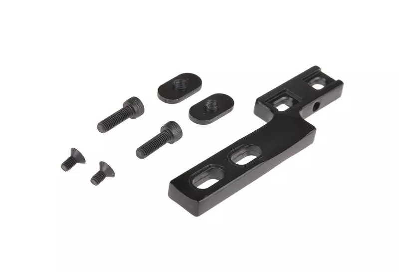 Aluminum front flashlight mount