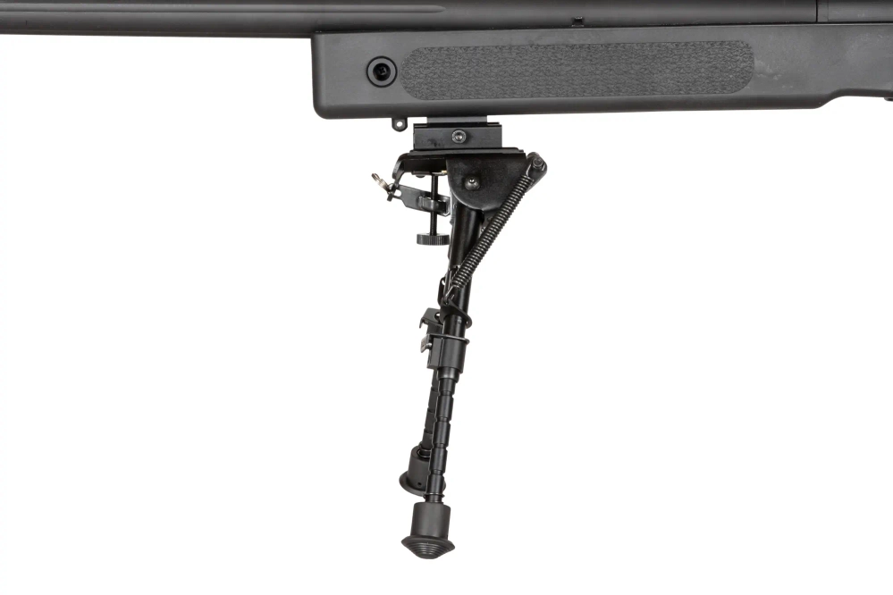SA-S02 CORE™ High Velocity Sniper Rifle Replica with Scope and Bipod - Black