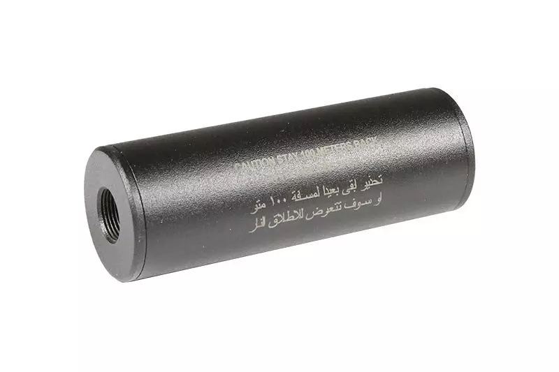 Supresor Covert Tactical Standard 35x100mm Stay 100 meters back" "