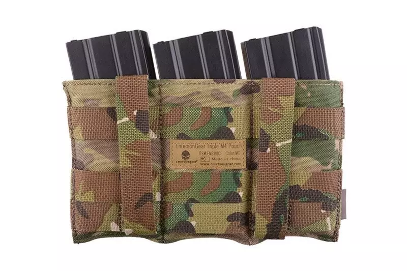 Porteur triple vitesse pour chargeurs type M4/M16 - MC