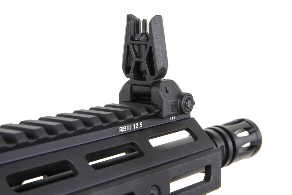 Karabinek ASG Specna Arms Daniel Defense® RIS III 12.5'' SA-P28 Prime™ Aster II ETU z silnikiem bezszczotkowym Czarny
