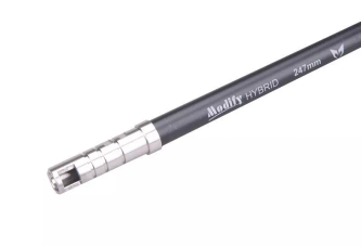 Modificar el cañón híbrido de 6,03 mm + goma hop-up de precisión - 247 mm