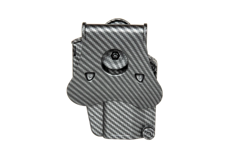 Pouzdro Per-Fit™ Multi fit, vhodné pro více než 200 zbraní (LEVÁ RUKA) - CARBON