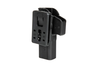 Holster Bouton de déclenchement avec clip ceinture pour pistolets Glock 17 - Noir