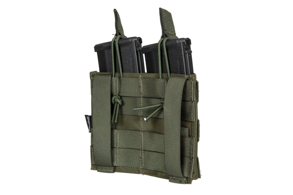 Double MOLLE M4/M16 Magazine Pouch - Olive Drab