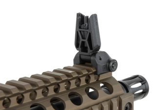 Specna Arms Daniel Defense® MK18 SA-P19 Prime™ HAL™ ETU airsoft Carbine High Torque Chaos Versión bronce