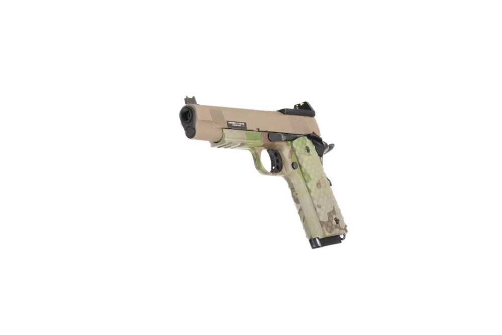 Raven MEU Railed BDS pistol replica (GG) - Camo/Tan (OUTLET)