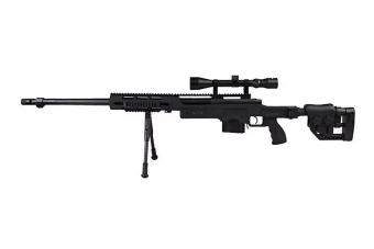 Fusil airsoft fusil de sniper MB4411D UPV - avec lunette et bipode